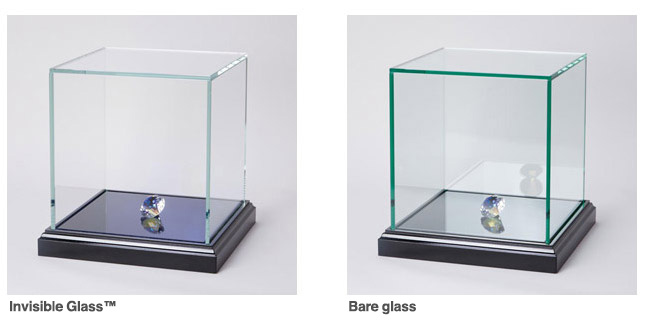 Invisible Glass<sup>™</sup> Conventional glass