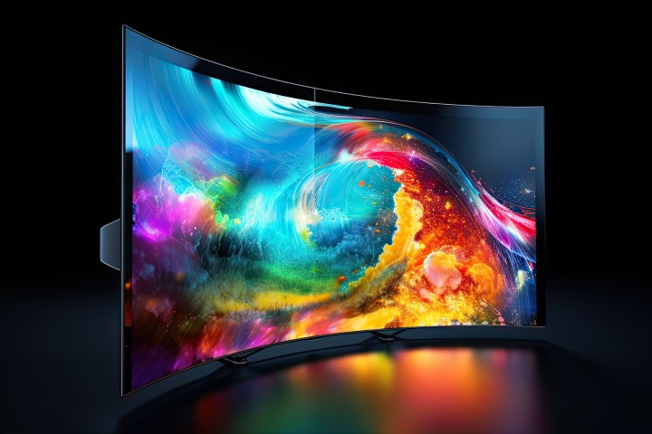 photo of flexible display