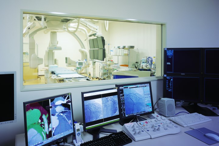 photo of radiation laboratory window