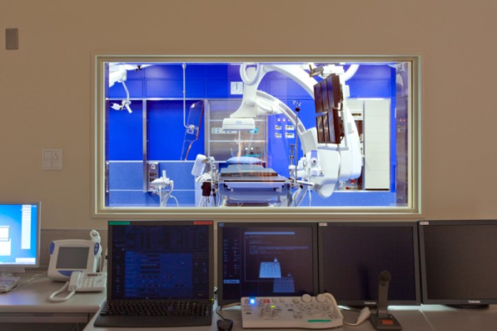photo of radiation laboratory window