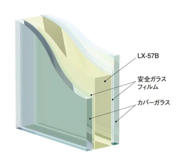 製品断面イメージ図