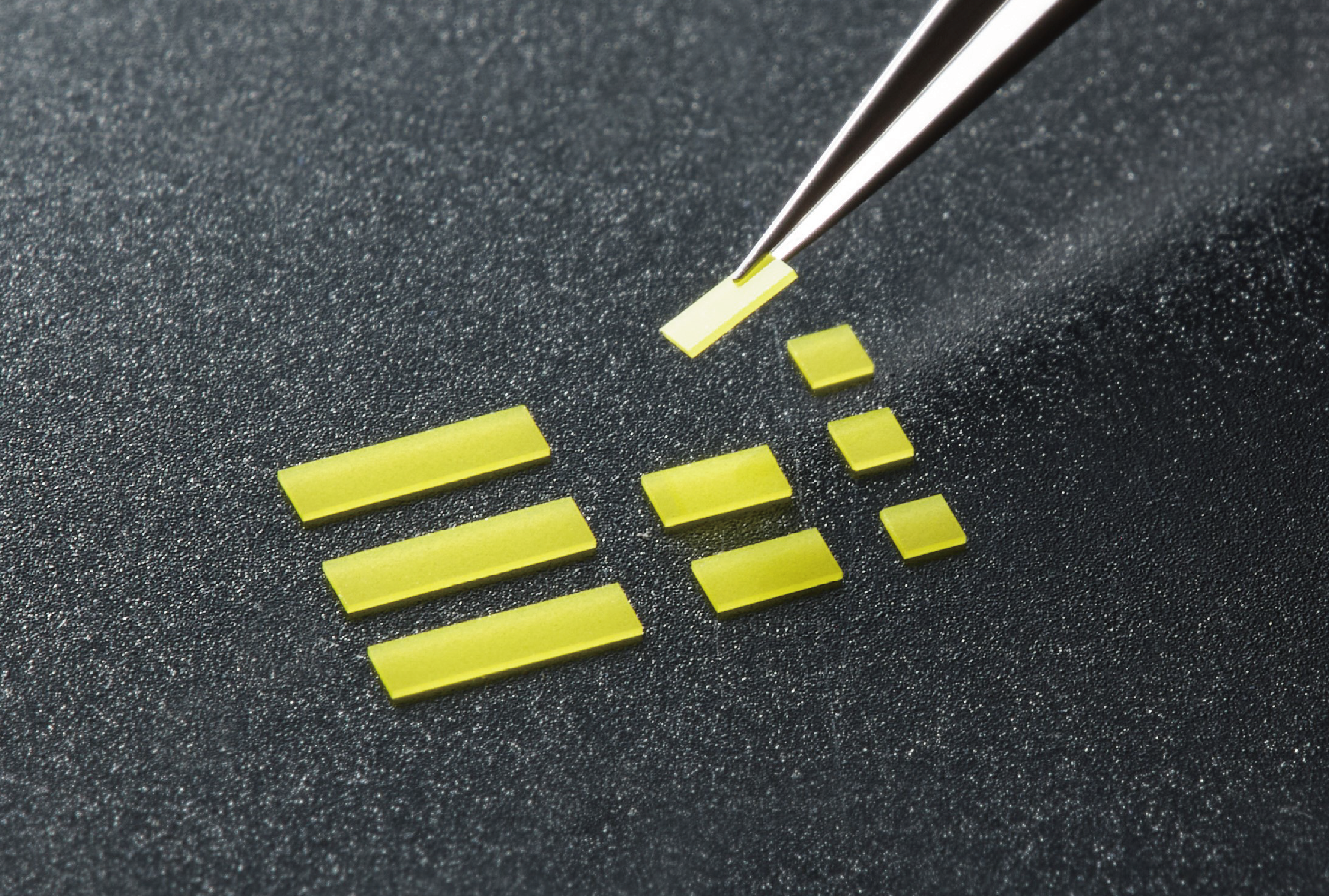 photo of phosphor-glass composite Lumiphous