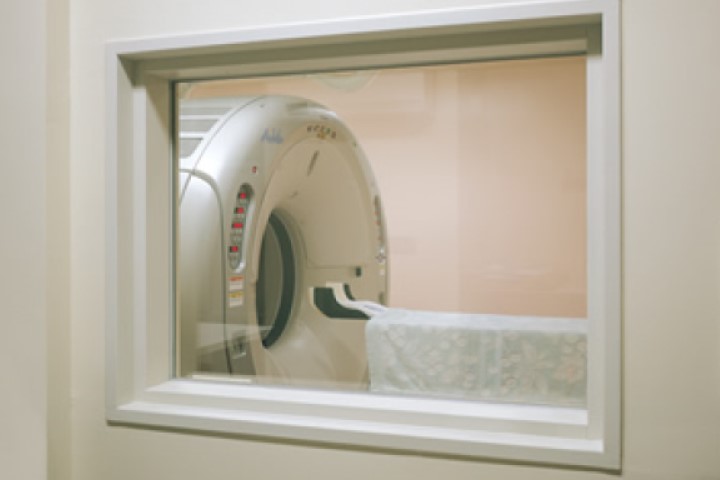 photo of radiation laboratory window