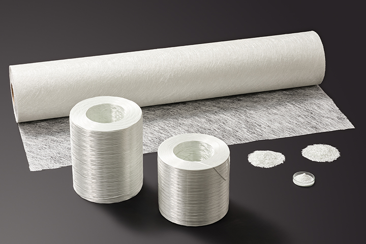 photo of glass fiber for lightweight automotive materials