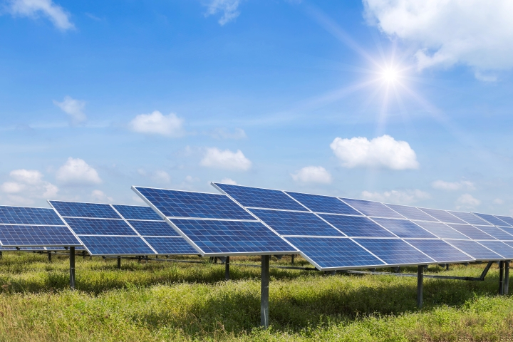 photo of solar cell cover glass