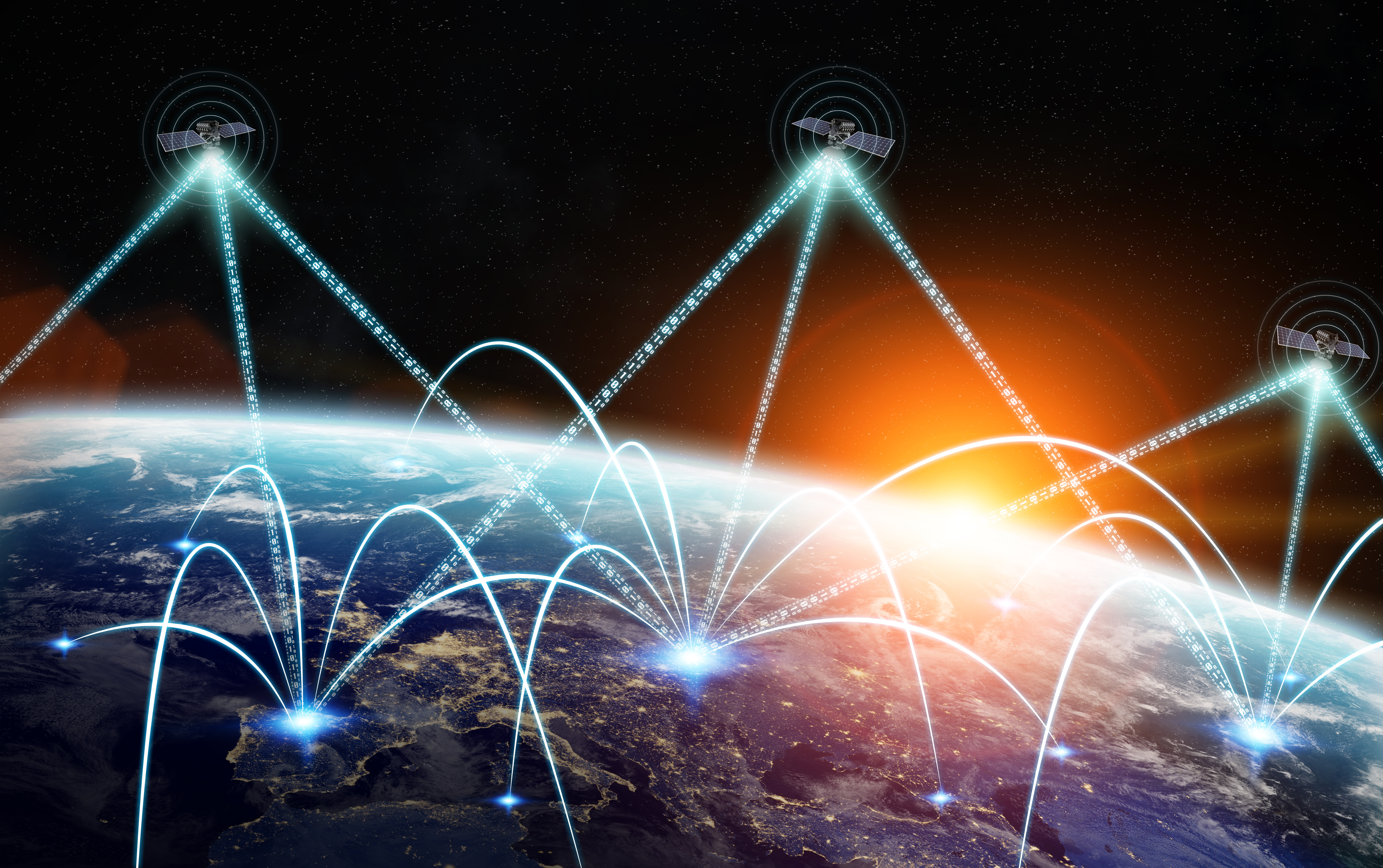 photo of information and communication-optical communications
