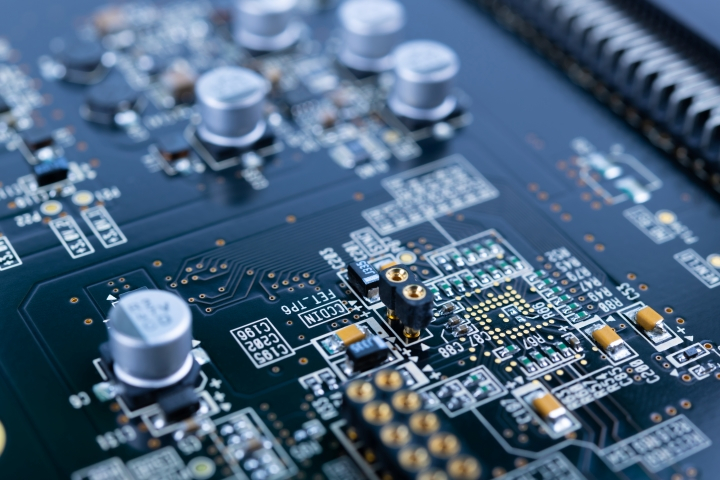 photo of printed circuit board