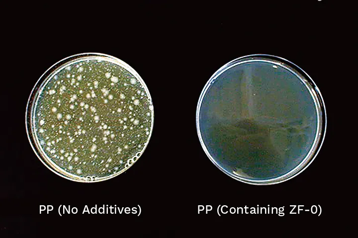 photo of antibacterial activity values