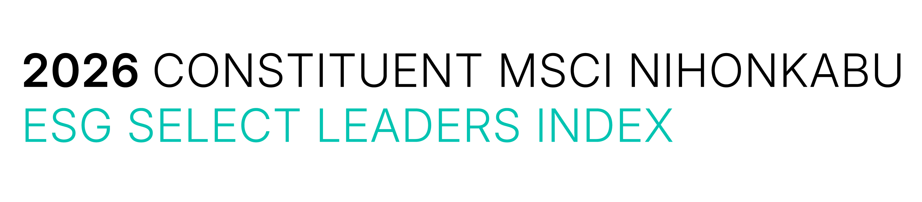 logo of  MSCI_ESG_2026-SelectLeaders-Nihonkabu