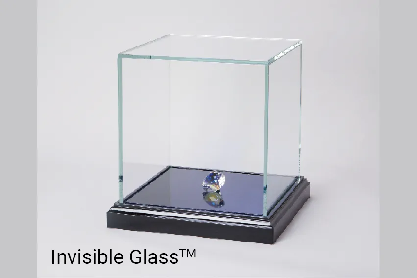 photo of Invisible Glass™ showcase