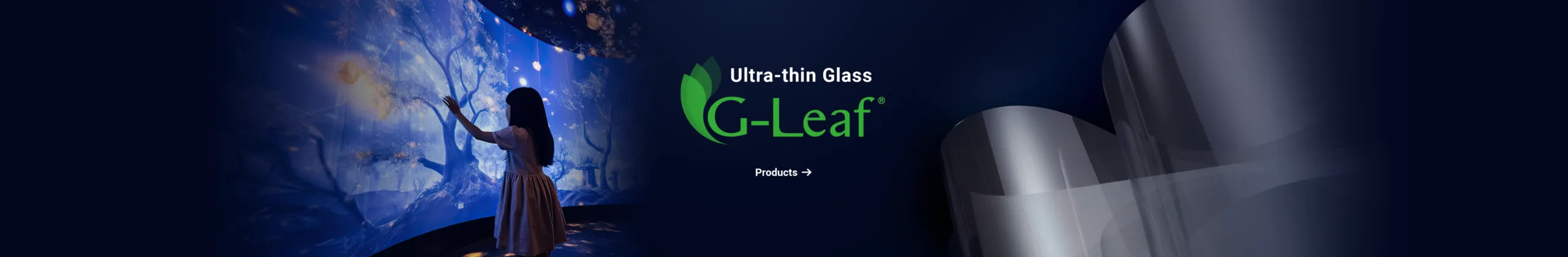 Ultra-thin Glass G-Leaf