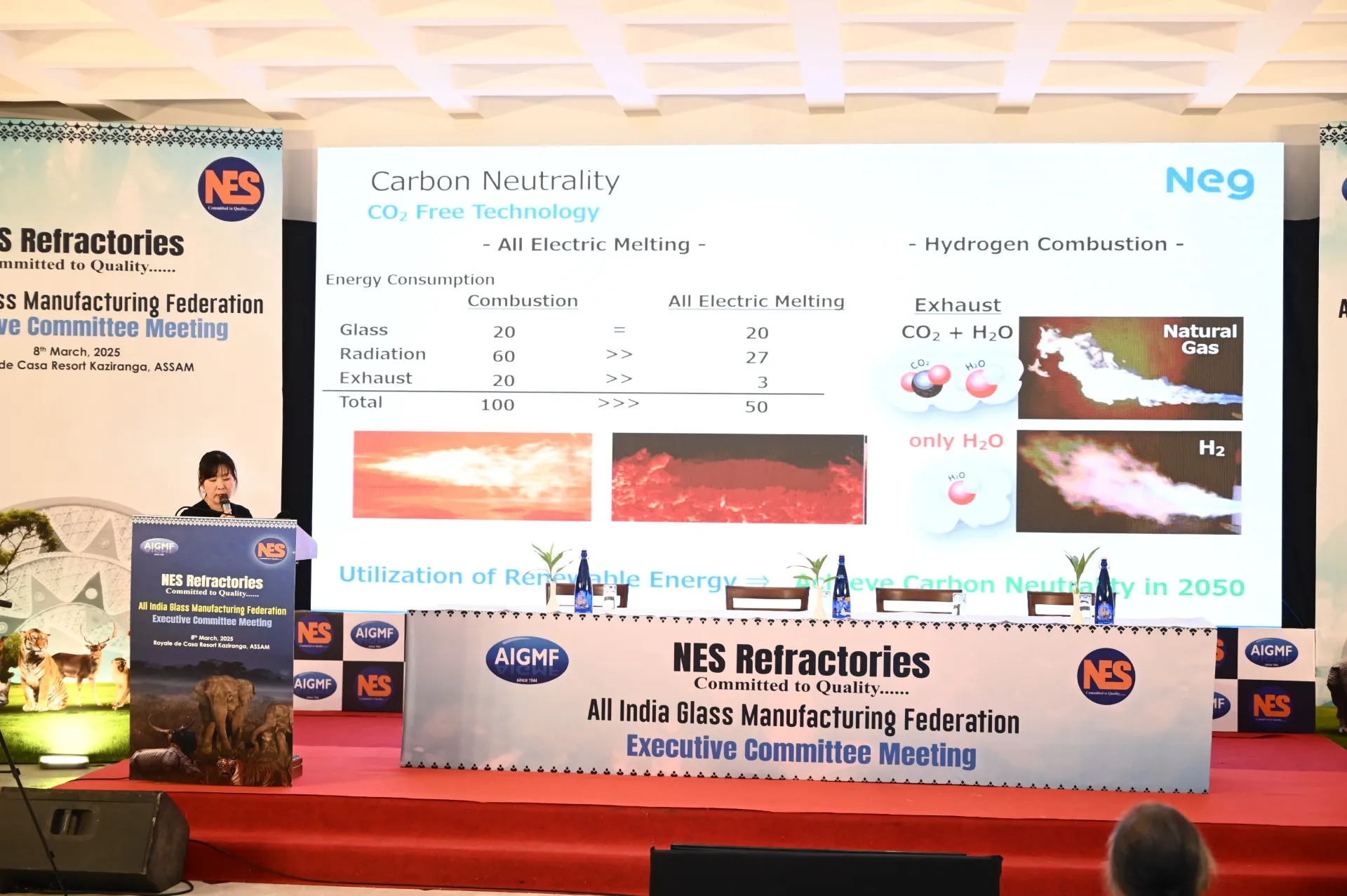 Our Employee Presenting at the International Women’s Day Conference