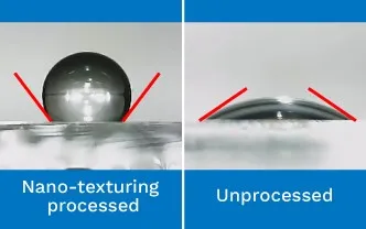 Wettability control