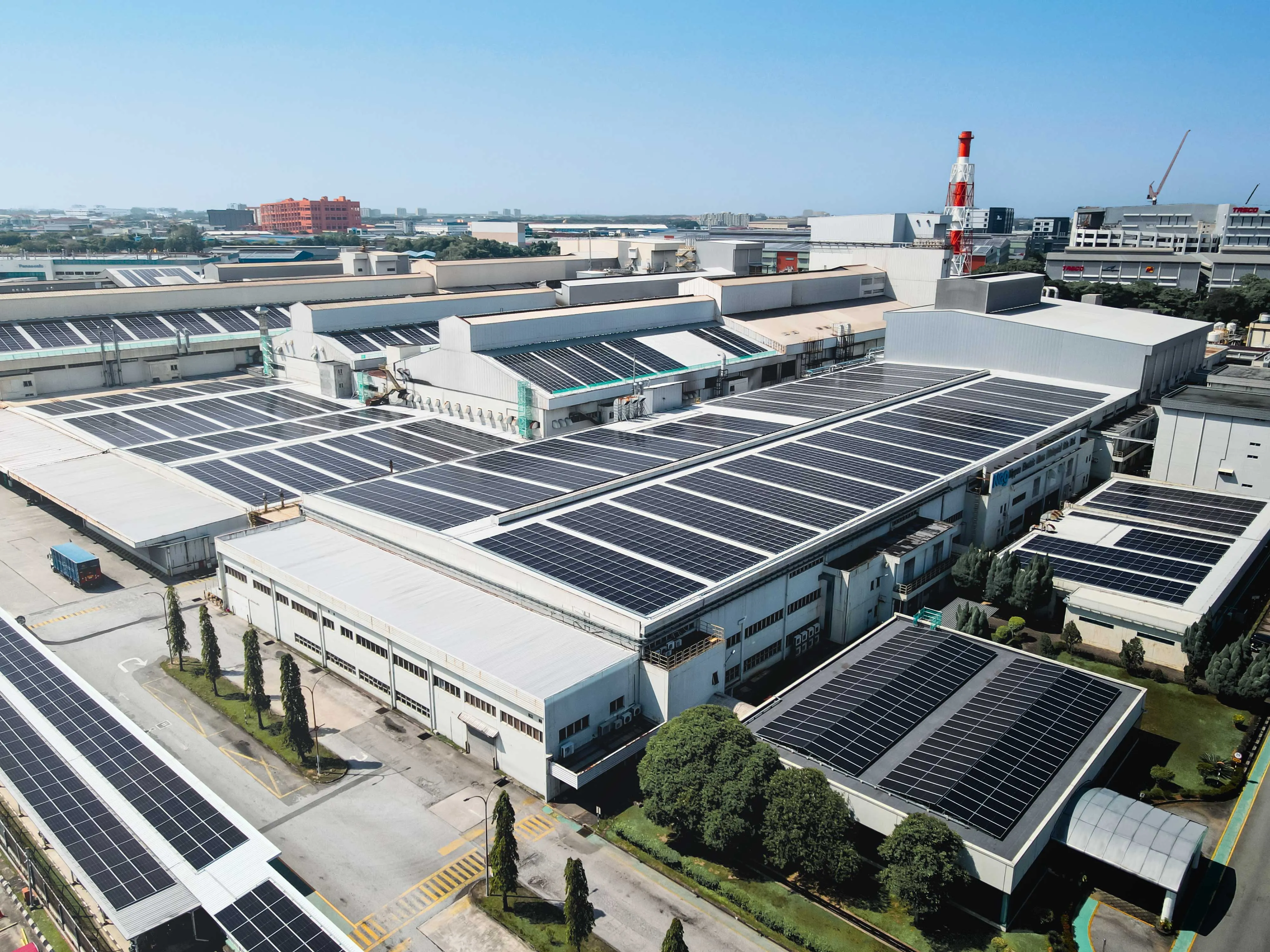 Large-Scale Solar Power Generation Facility Begins Operation at Malaysian Site