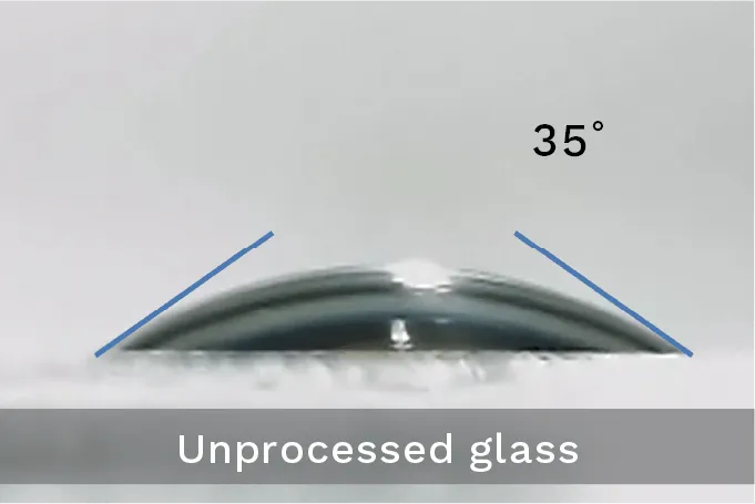 photo of unprocessed glass