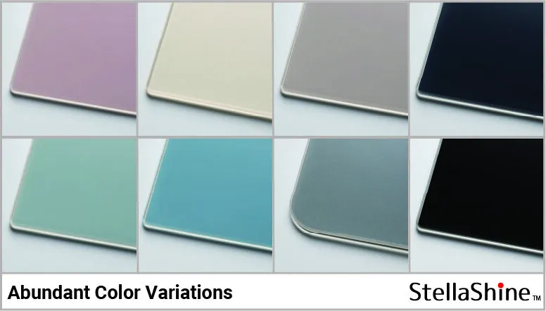 Abundant color variations of StellaShine