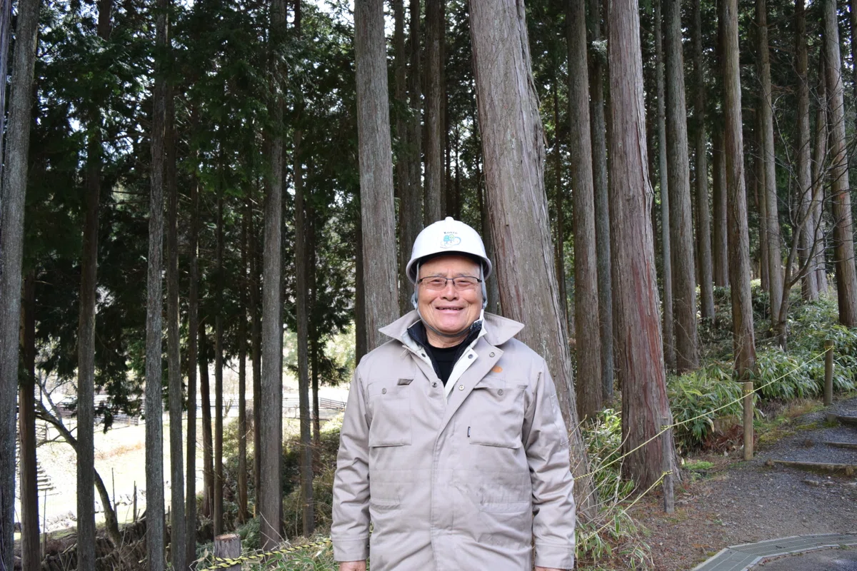 金勝生産森林組合の組合長理事 澤 幸司さん