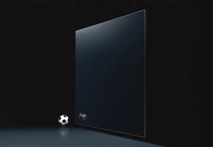 液晶ディスプレイ、有機ELディスプレイのマザーガラス(約 2.9mｘ3.3m)