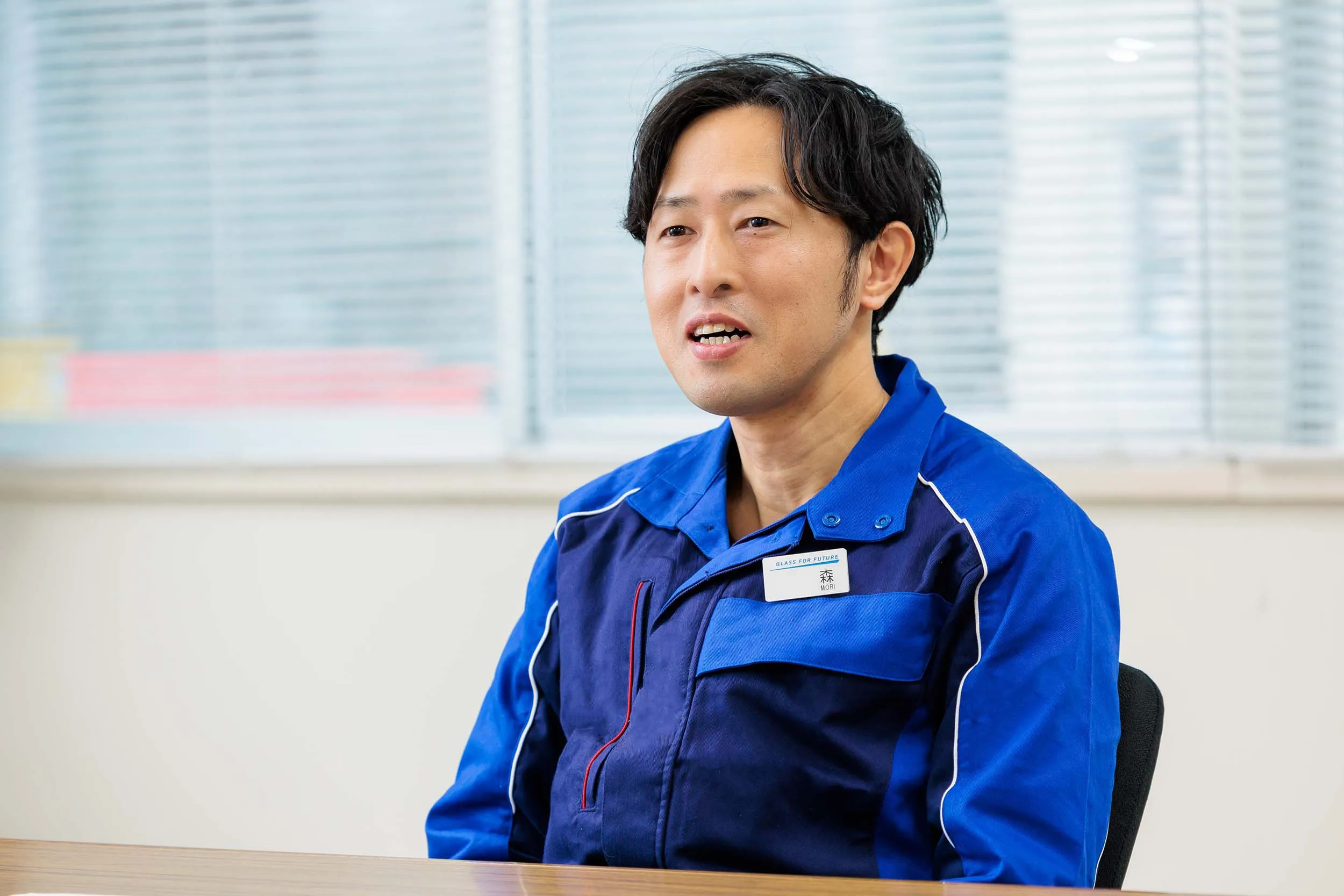 ディスプレイ事業部 TFT加工部 森 弘樹さん