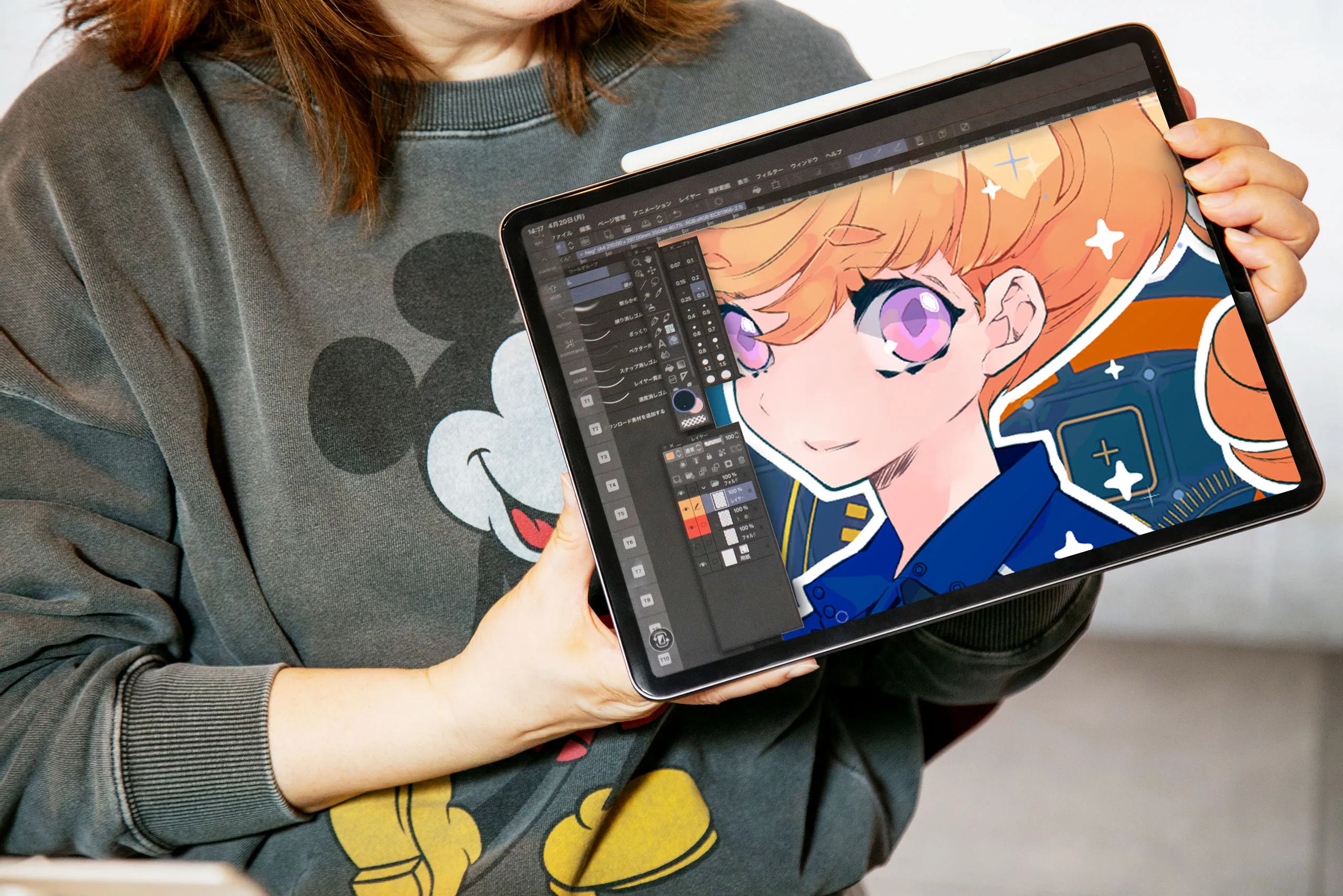 nanoWave™加工のチューニングを変更し、高河さんが希望される「すこしザラザラした感じ」の使用感が出るようにしたガラスフィルム