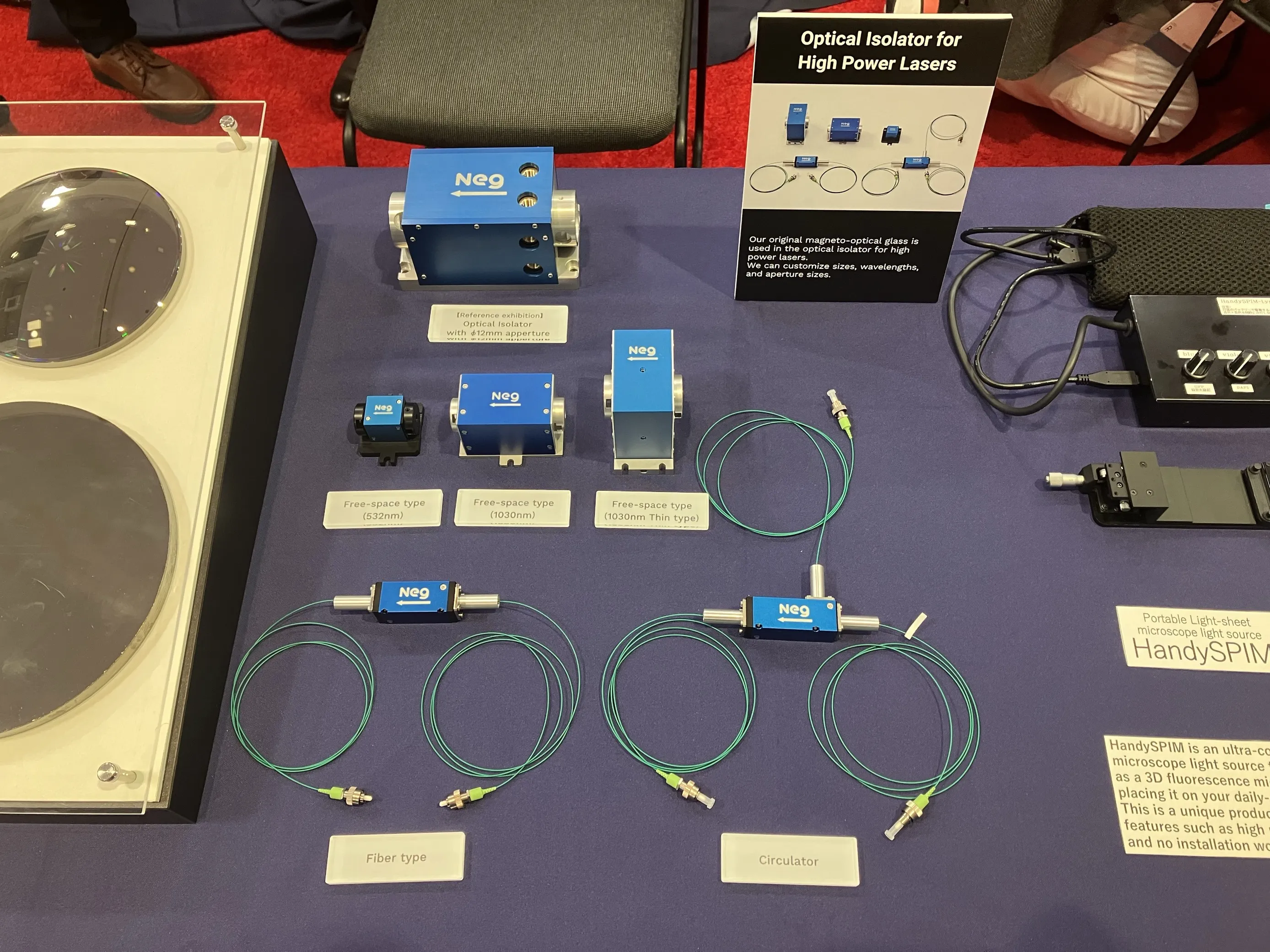 光アイソレーター(Optical Isolator)
