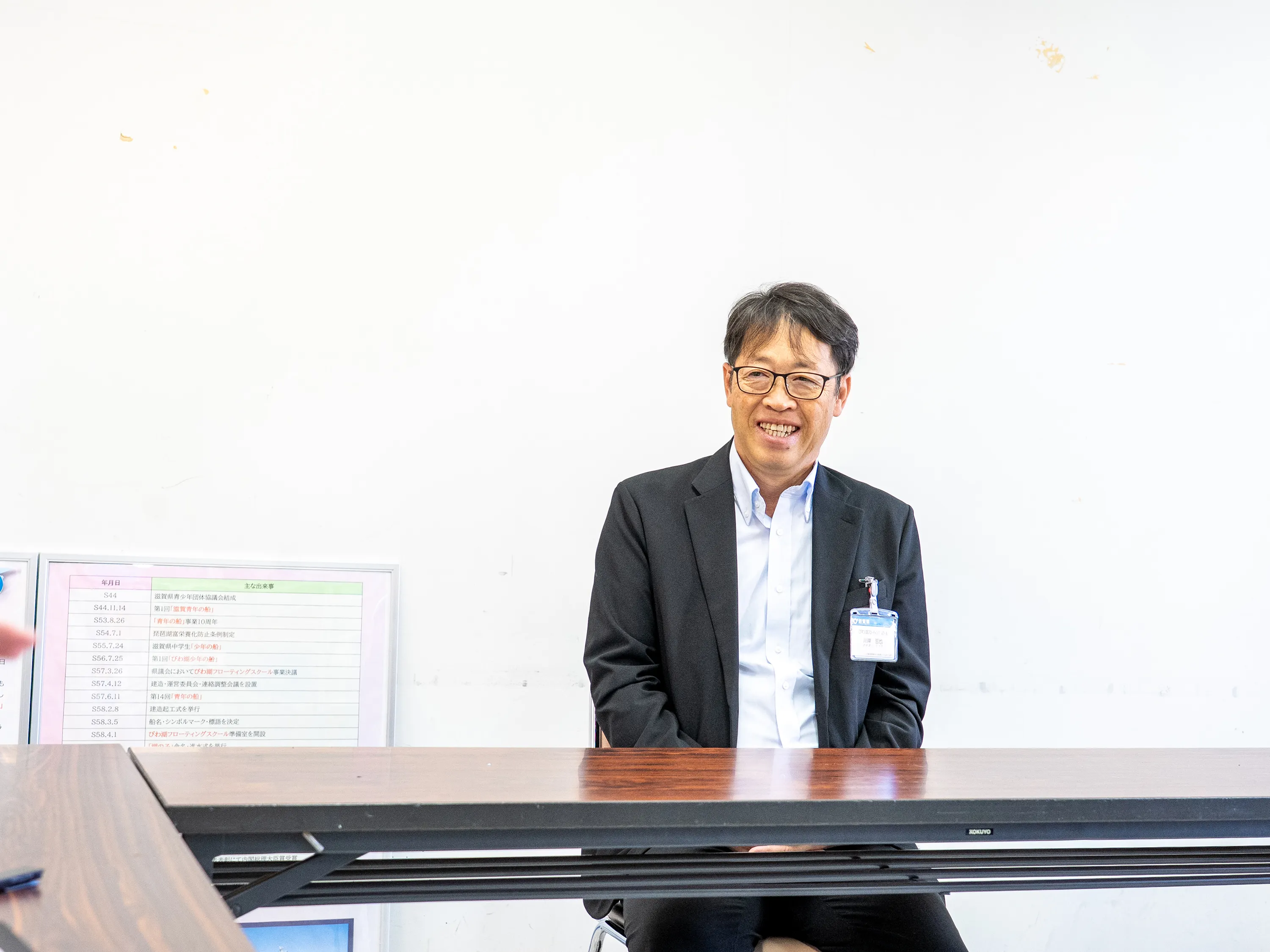 びわ湖フローティングスクール　川岸所長