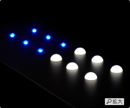 イメージ：LED用蛍光体ガラス「ルミファス®」